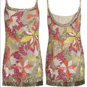 AllSaints Chaztec Sequin Dress w Tags & Box US sz6
